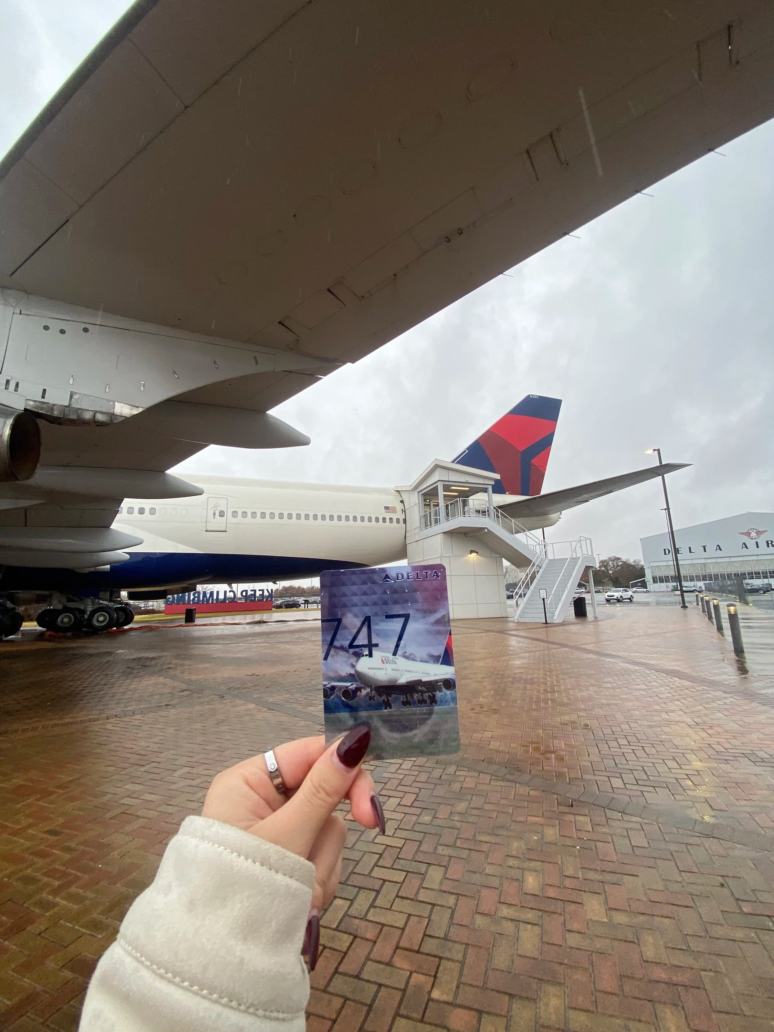 At Delta headquarters