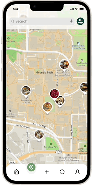 New interactive map tab